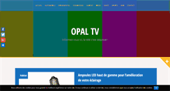 Desktop Screenshot of opaltv.fr